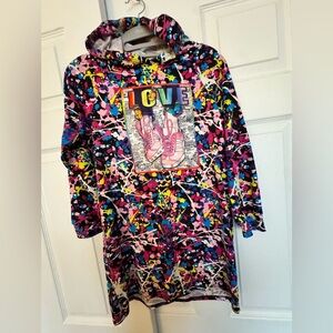 2♥️Tween Kids Hoodie with Love Graphic sz 14/16